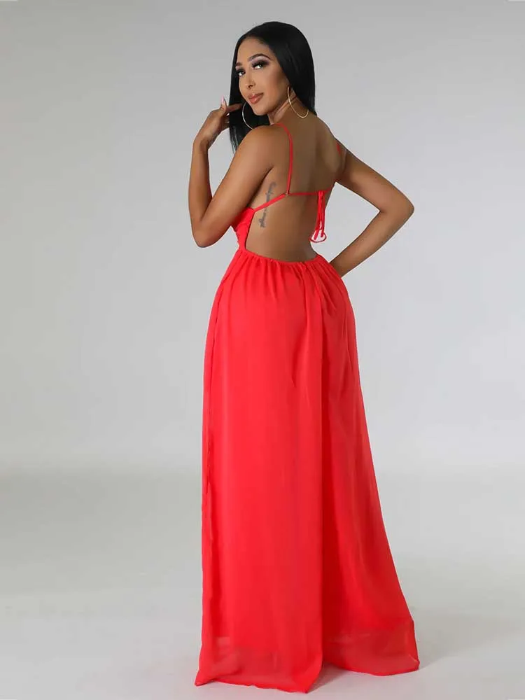 Elegante jumpsuit voor dames, mouwloos, los, casual zomer, damesjumpsuit met broek, V-hals, dunne riem, eendelige jumpsuit