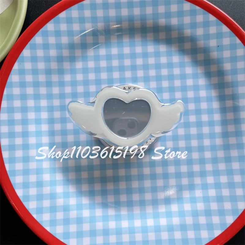 Support magnétique miroir de fleur de dessin animé coréen, poignée de téléphone Tok GripTok, Support pour iPhone, accessoire Magsafe intelligent