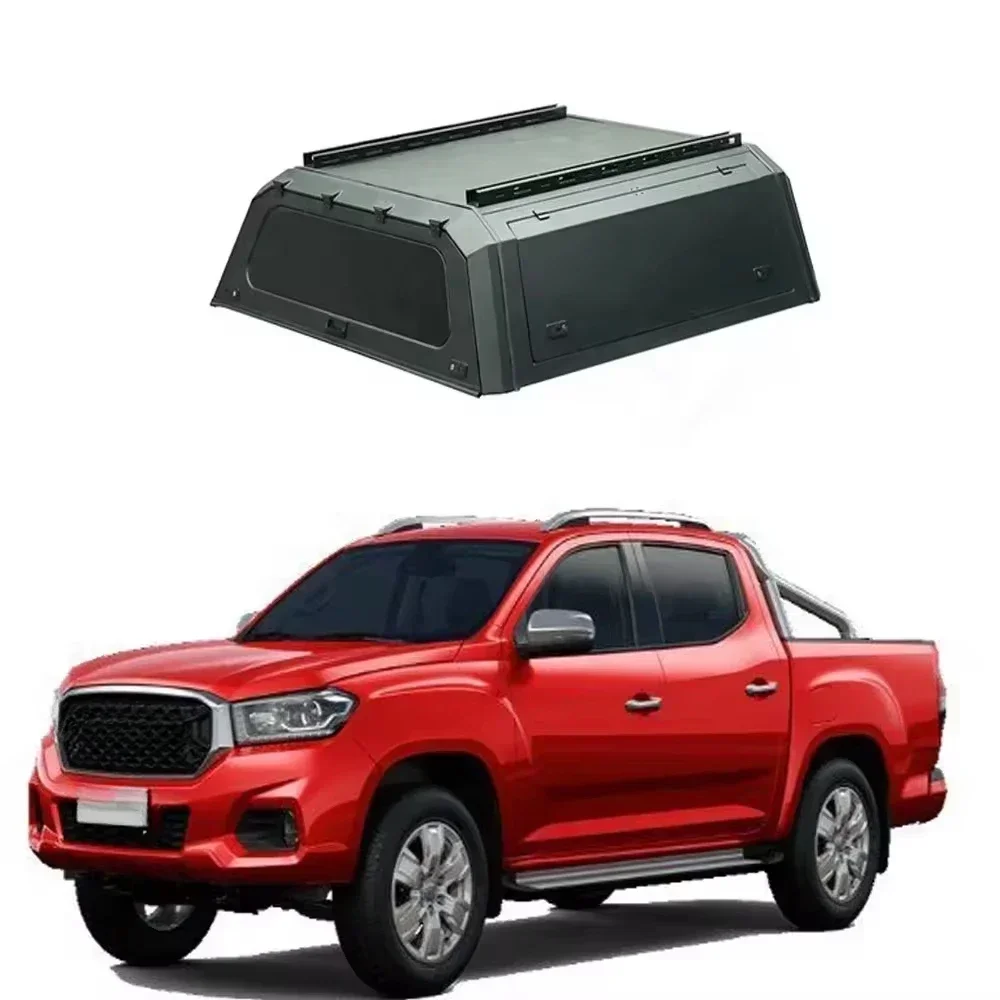 Hard Type Aluminum Alloy Topper Camper Pickup Tonneau Cover 4x4 Pickup Truck Canopy For toyot hilux land cruiser T70 2019