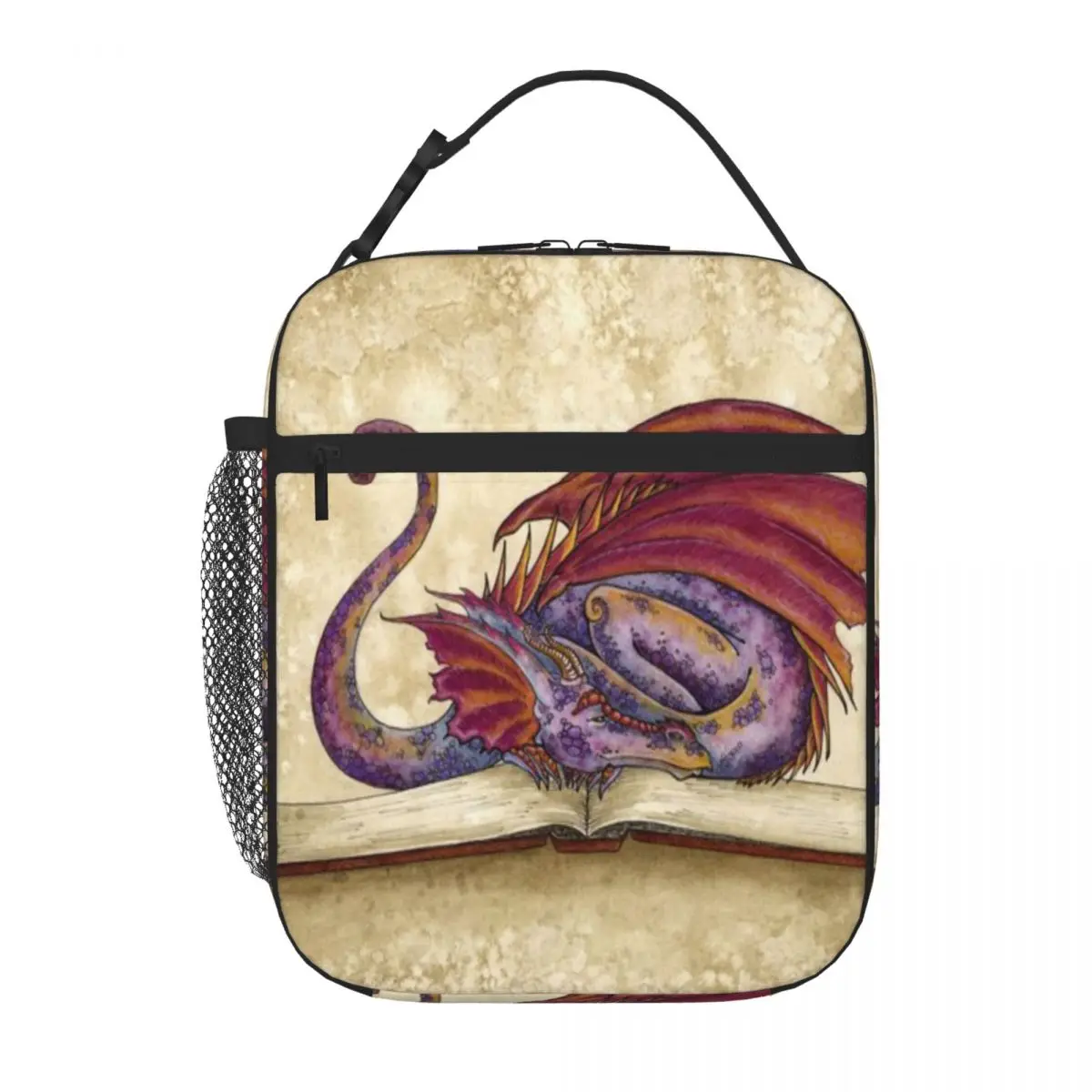 Bestselling Bookwyrm Hip Hop Adult Lunch Bag Airport Travel Foldable Lunch Bag