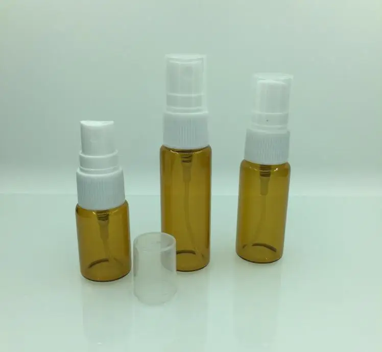 Mini botella de vidrio vacía, atomizador de Perfume recargable, accesorios de viaje, 5ml, 10ml, 15ml