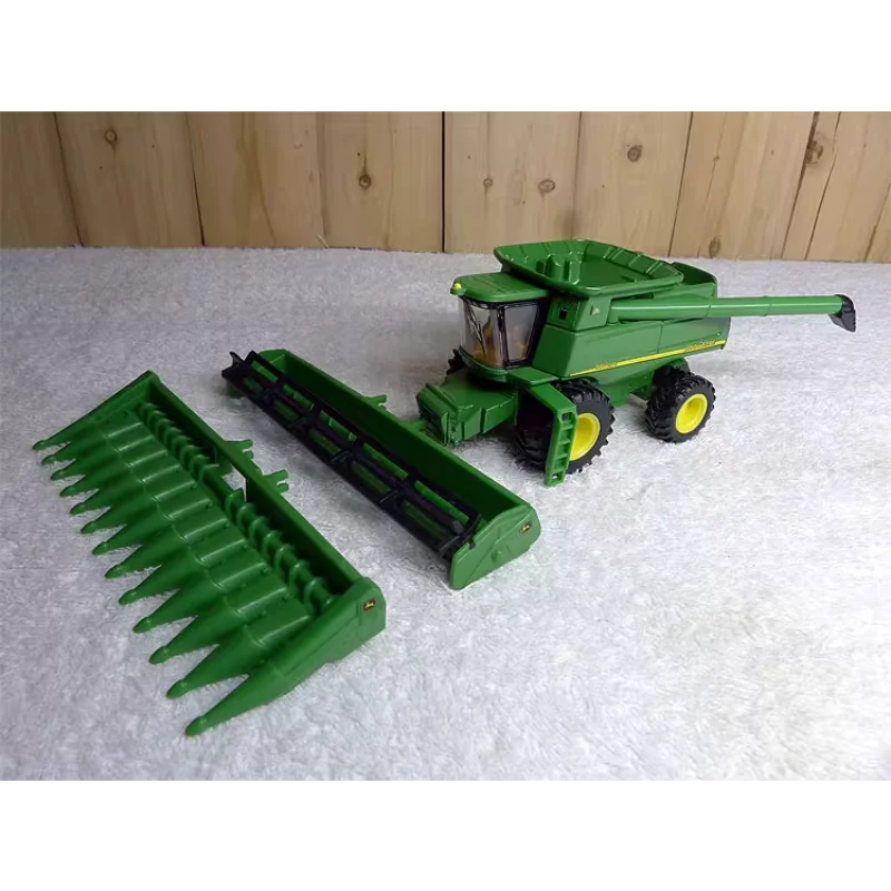 Colheitadora combinada ERTL 1:64 a escala 9860, modelo de coche de aleación agrícola, juguete para regalo coleccionable, adorno de exhibición de recuerdo