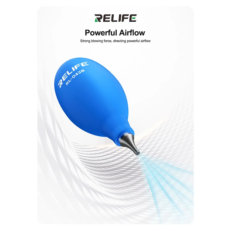 

Relife RL-043B Мощный очистительный пылеочиститель с сильным отскоком Мощный воздуходувка для удаления пыли Шариковая ручка для очистки пыли