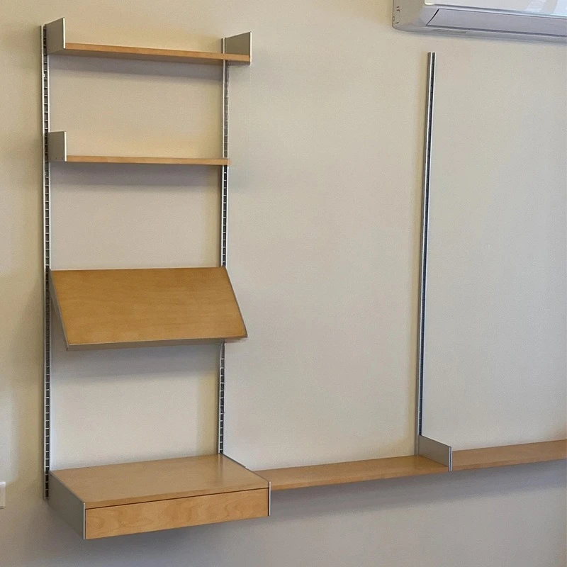 Ocean panels, wall-mounted cabinets, modern simple aluminum profile display racks