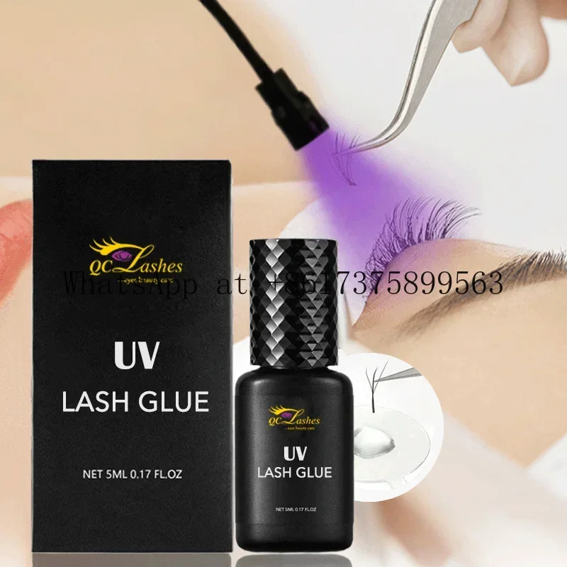 Floor Standing UV Lash Extension Kit, LED UV Light with Replacele Head & Foot Pedal