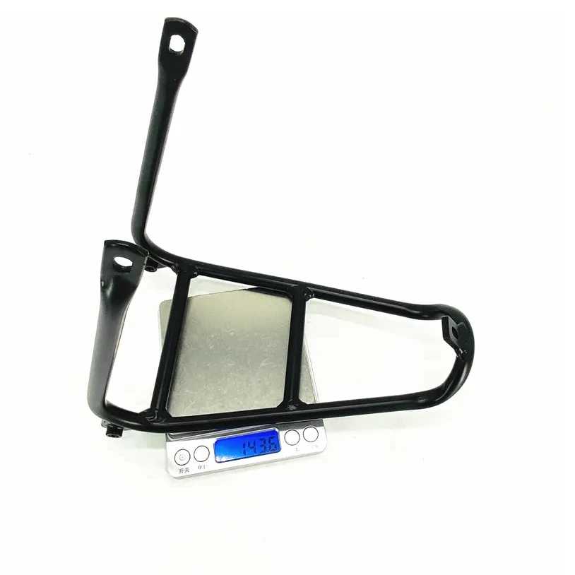 For Brompton Folding Bike Rear Rack Q-Type Aluminum Alloy Rear Cargo Racks Mini Luggage Carrier