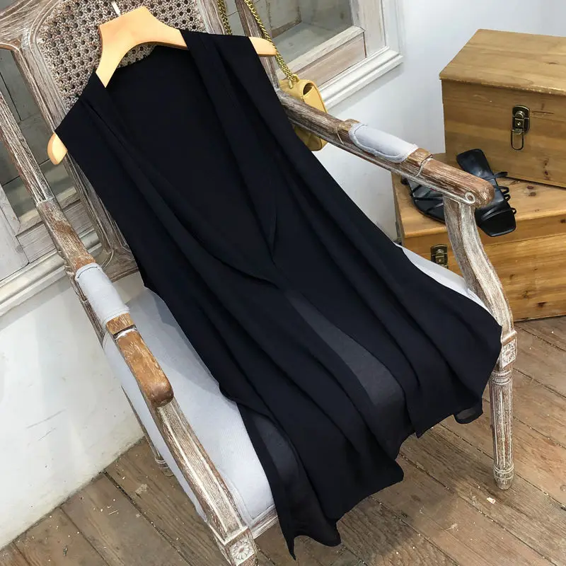 

Women Streetwear Casual Blazer Vest Female Solid Single Button Sleeveless Cardigan Outwear Ladies Vest Suit Coat Clothes A81