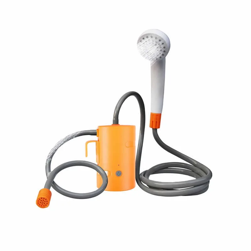 2025 Portable Camping Shower Electric Shower with Battery 4400mAh USB Rechargeable Fast Charging Outdoor Shower System