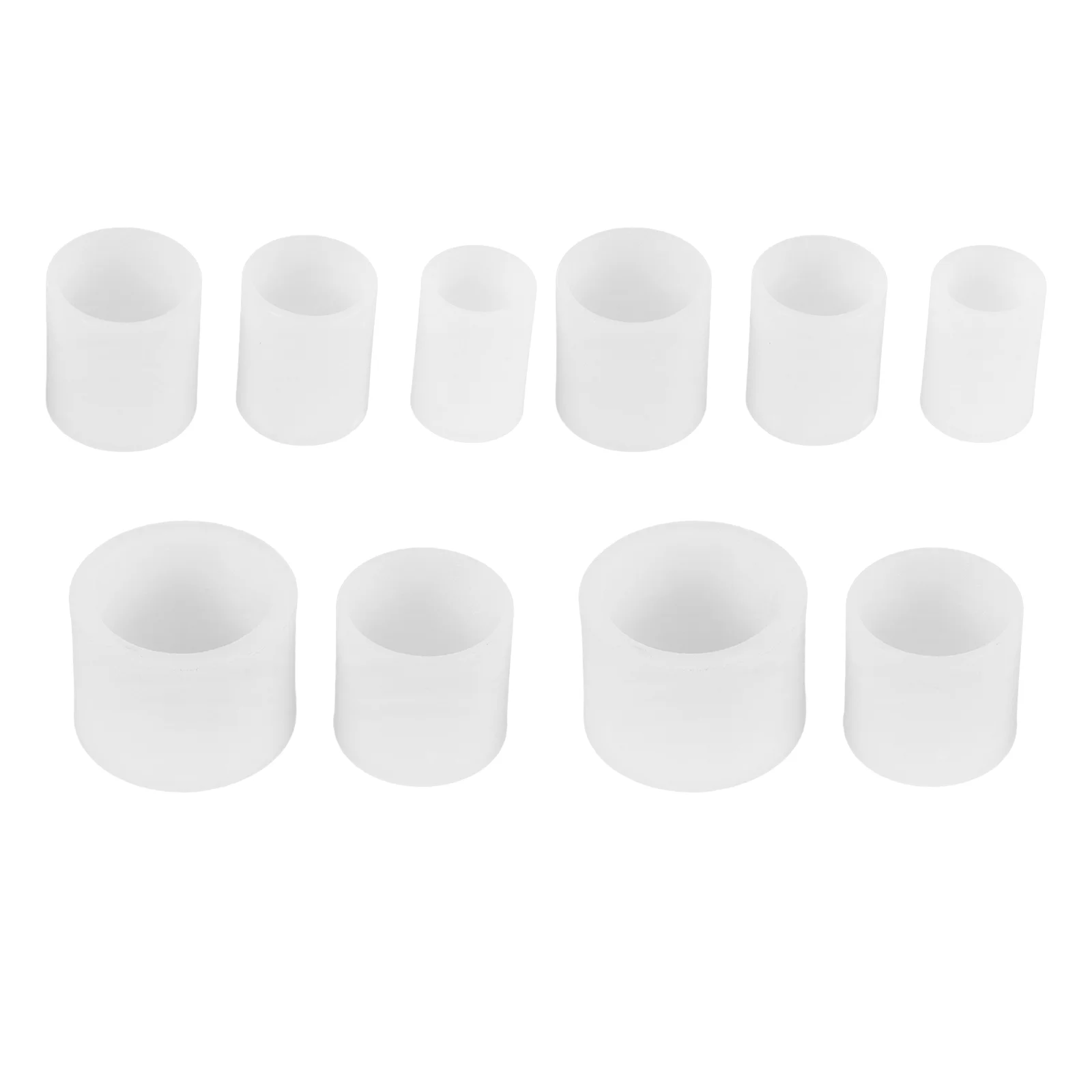 2 Sets Grinding Wheel Reducer Ring Washer Sanding Reducing Bushing Adapters Casing Bender Plastic