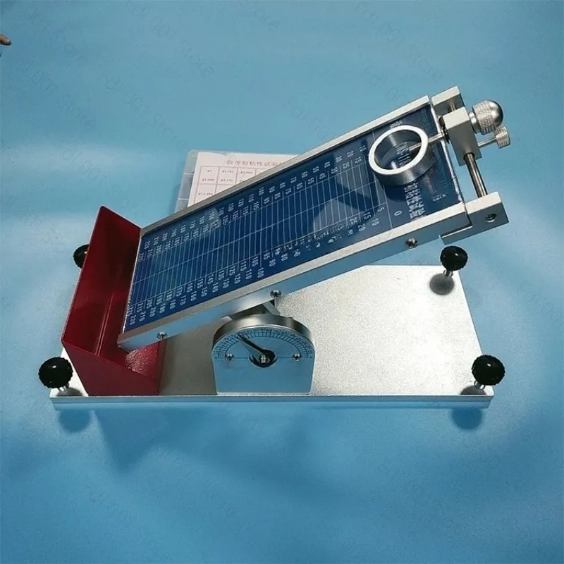 Pressure sensitive adhesive initial viscosity testing machine initial viscosity rolling ball testing machine