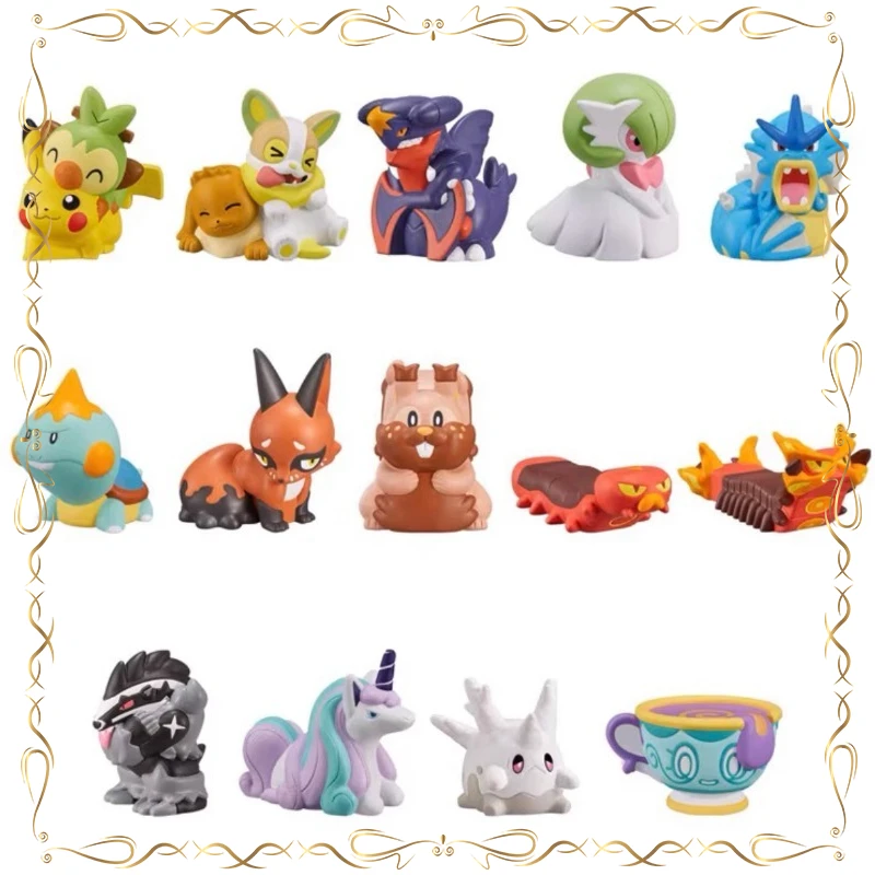 

No Box Corsola Pokémon BANDAI Hollow Person Kawaii Modeling Holiday Gifts Action Figure Model Toys