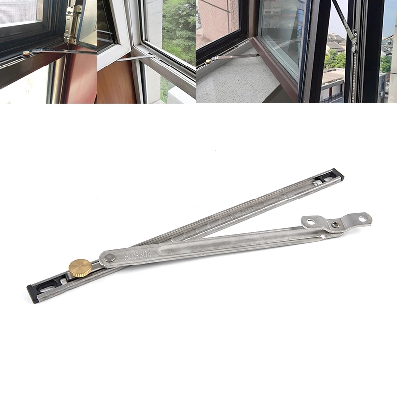 Color Steel Window Wind Brace Retractable Wind Support Limiter Angle Controller Safety Fixed Sliding Door Window Accessories