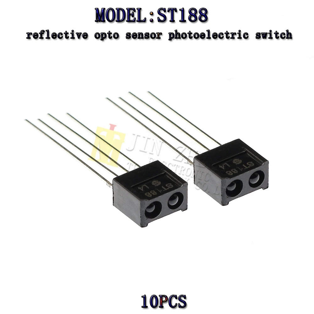 10pcs/lot ST188 reflective infrared photoelectric sensor photoelectric switch reflective optocoupler DIP-4