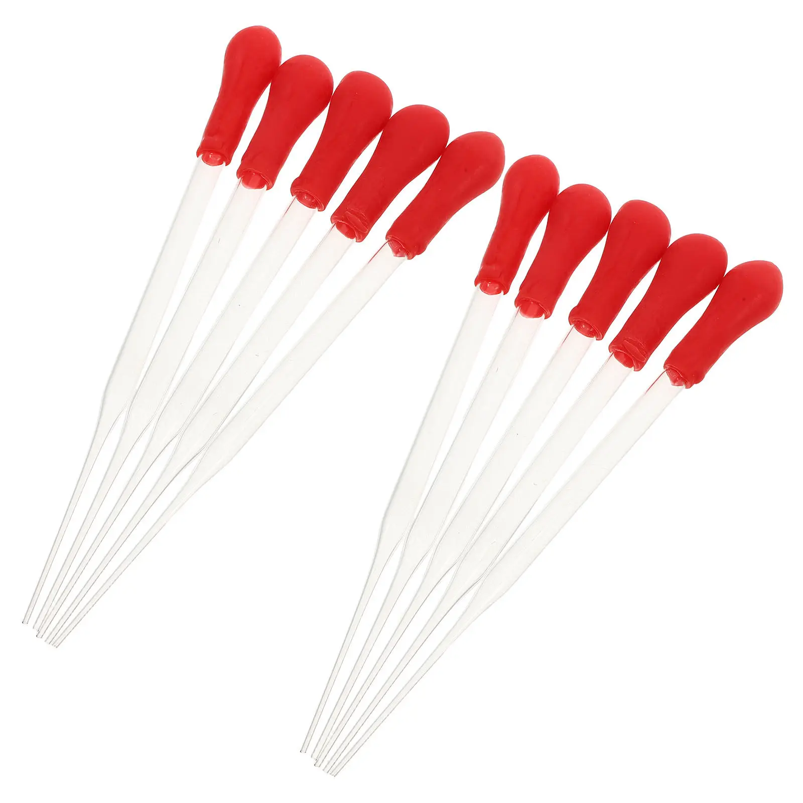 10pcs 2ml Glass Pipette Droppers with Rubber Bulbs for Essential Oils, Perfume Refill & Aromatherapy