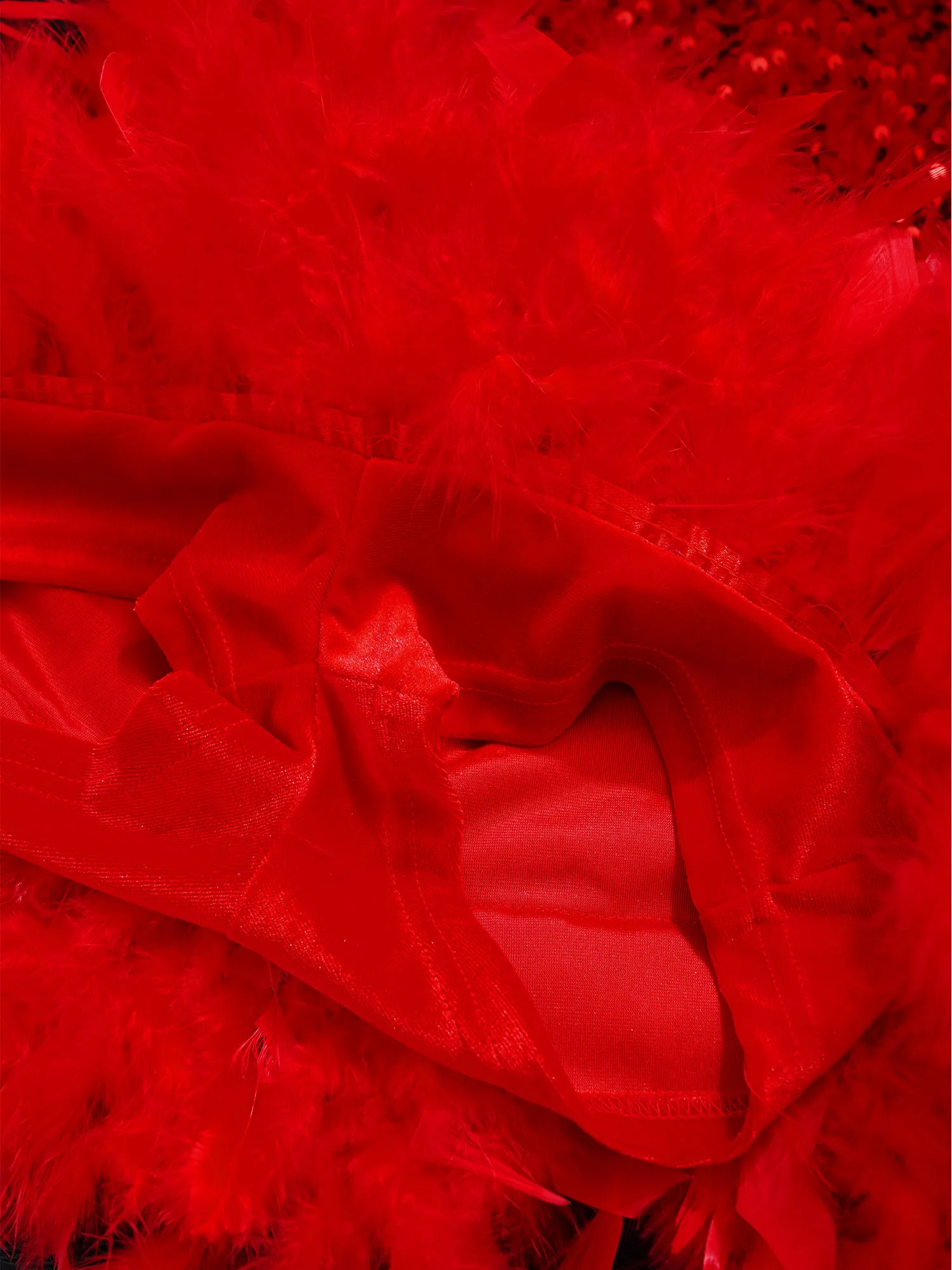 Crianças meninas ballet dança tutu vestido sem mangas malha lantejoulas pena veludo collant vestidos para patinação artística dança lírica