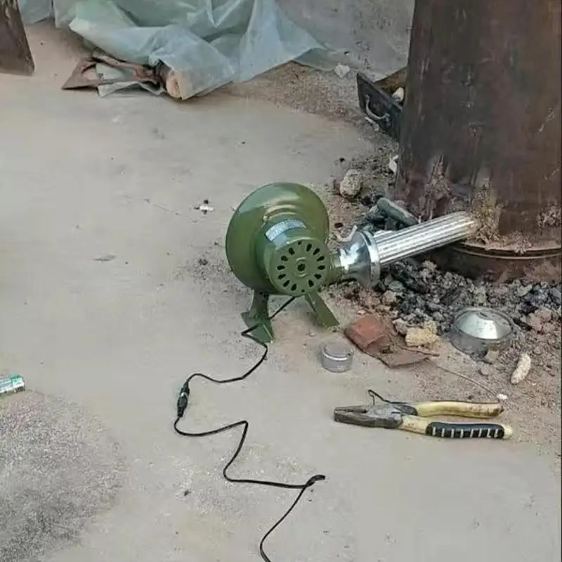 X9FA الكهربائية الفحم مدخنة كاتب شواء مروحة حداد تزوير منفاخ مراوح الشواية 12 فولت للطبخ في الهواء الطلق التخييم 2800R