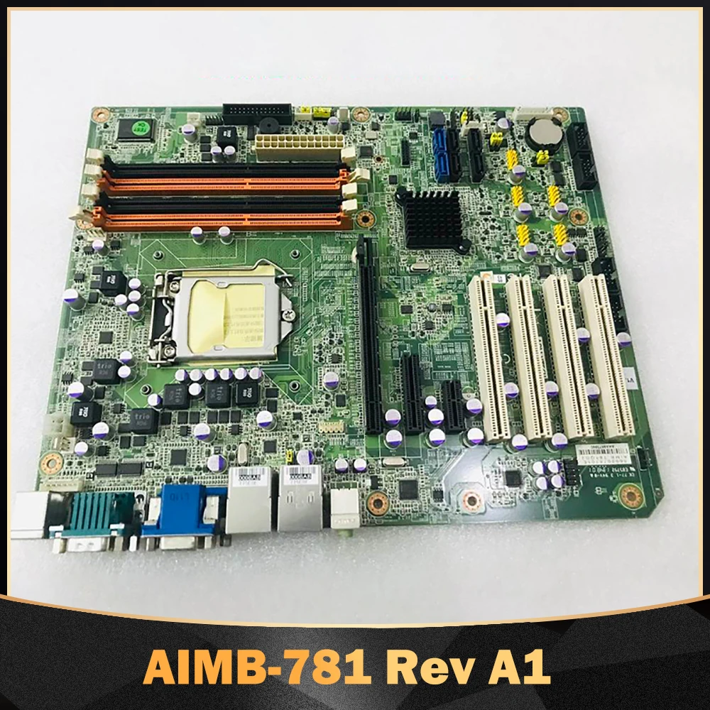 

For Advantech Industrial Dual Network Motherboard AIMB-781QG2 AIMB-781 Rev A1