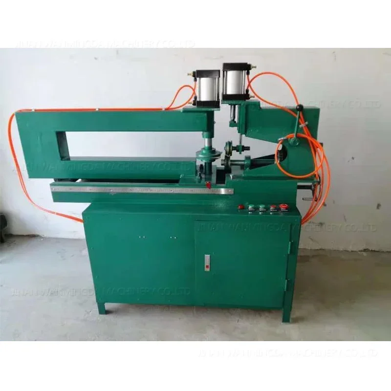 Multifunctional aluminum plate circular shearing machine Triangular hexagonal traffic sign production complete set of machinery