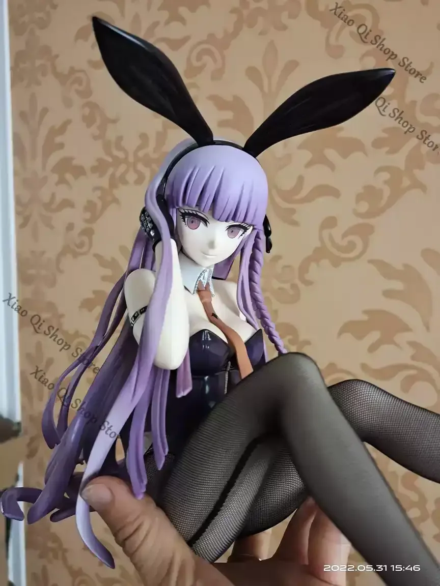 

official Genuine Dangan Ronpa Anime ambitus Kirigiri Kyoko Bunny Girl handmade model High appearance level desktop ornament