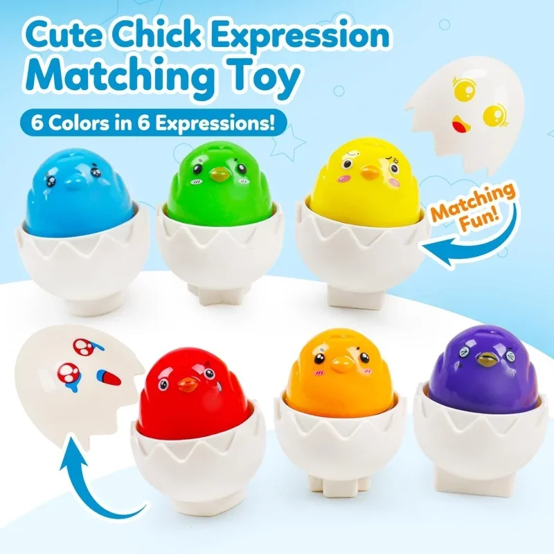 البيض الهندسي لمرحلة ما قبل المدرسة التعليمية التعلم فرز الألوان الألغاز مطابقة الألعاب غرامة موتور بنين بنات الألعاب الحسية