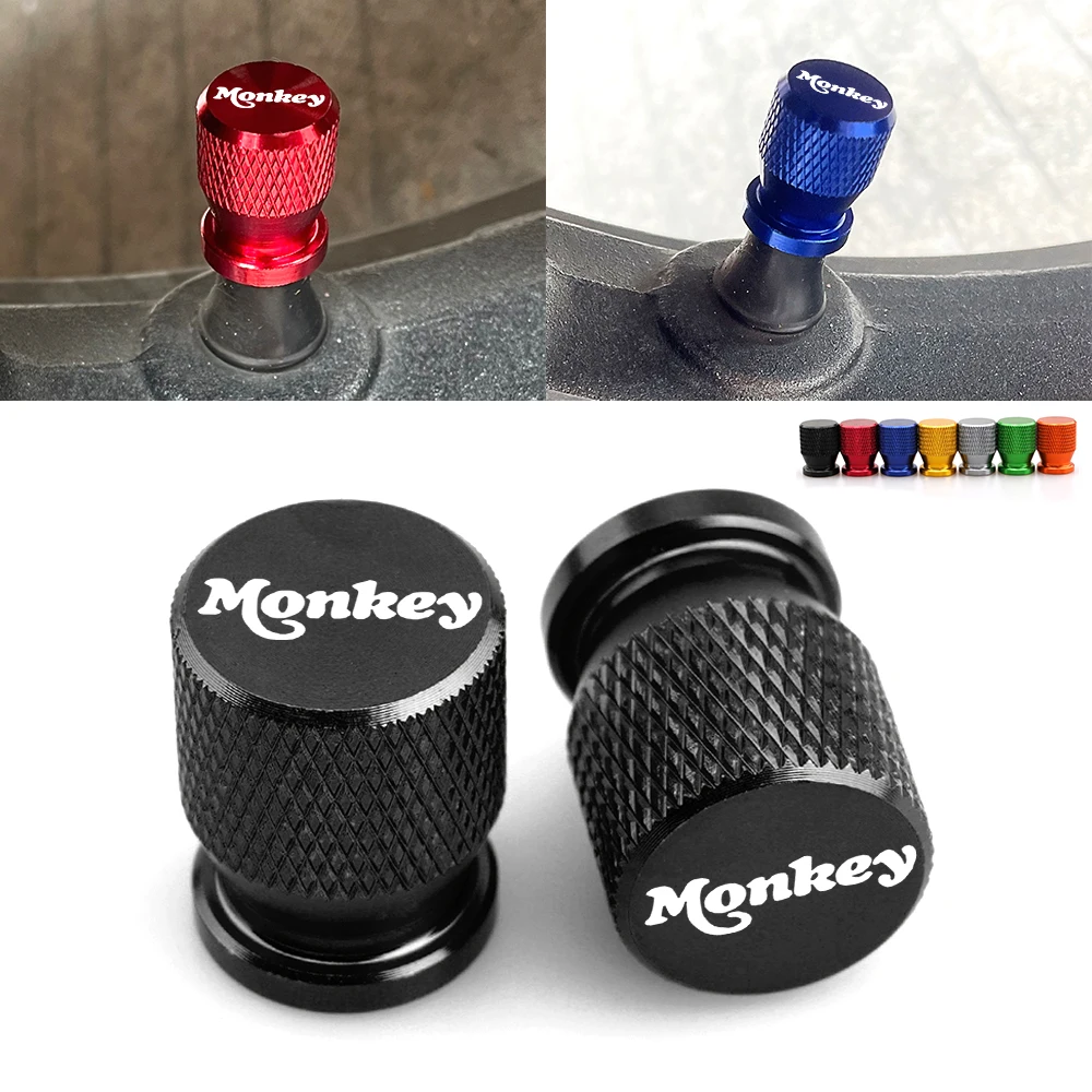 

For Honda Monkey Z125 Z50 Z50j Z 125 50 1 Pair Metal Tire Valve Cap Stem Cover Plug Custom Motorcycle Accessories