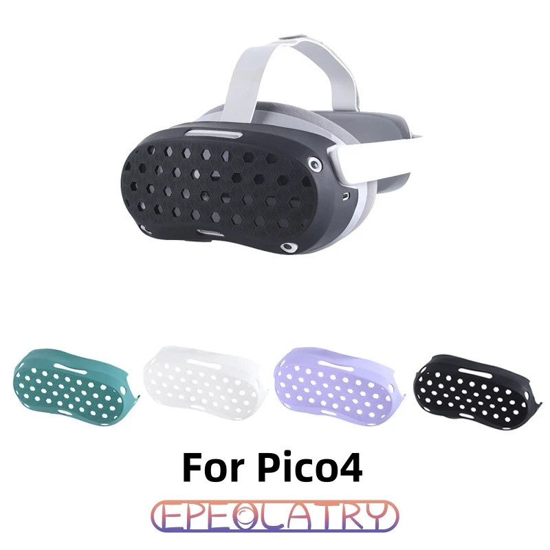For Pico 4 Silicone Case Shell Dustproof Protective Cover Waterproof Anti scratch for Pico4 Protector VR Accessory
