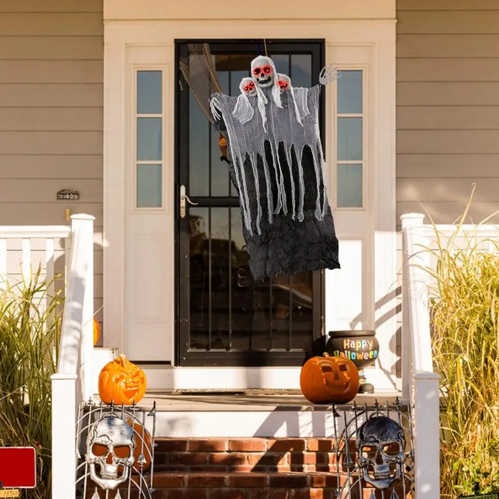 

50 Life-size Halloween Hanging Ghost Halloween Ghost Pendant Spooky Halloween Hanging Decorations Skeleton Ghost with for A