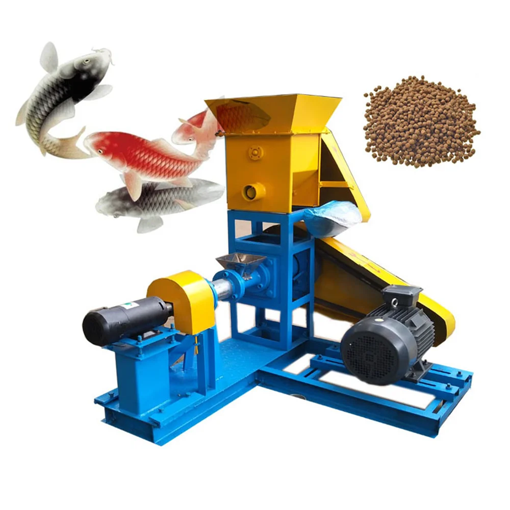 

Small Dry Dog Food Making Machine Animal Pet Food Extruder Floating Fish Feed Pellet Machine