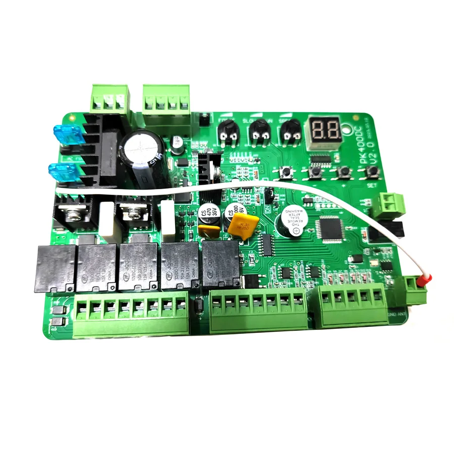 24VDC motor use only  pk400DC Swing gate opener control board card plate