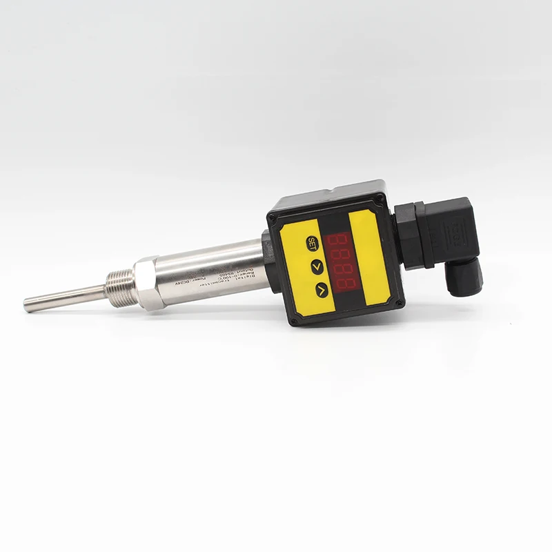0-100'C Temperature Transmitter Digital Display Version 4-20mA 0-5V 0-10V RS485 output Temp. Sensor Probe