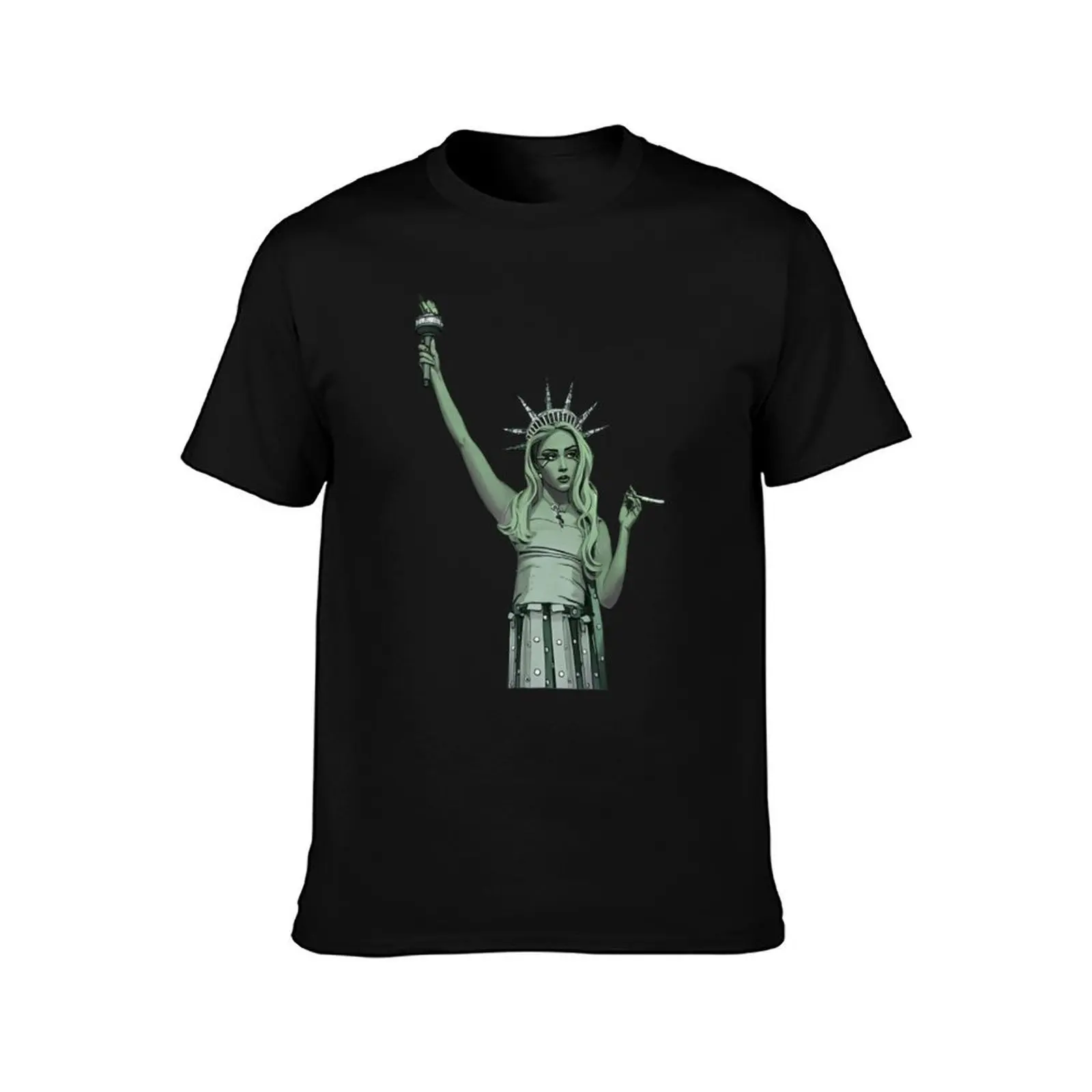 Chappell Roan Liberty T-Shirt Big Size Crew Neck T-Shirt