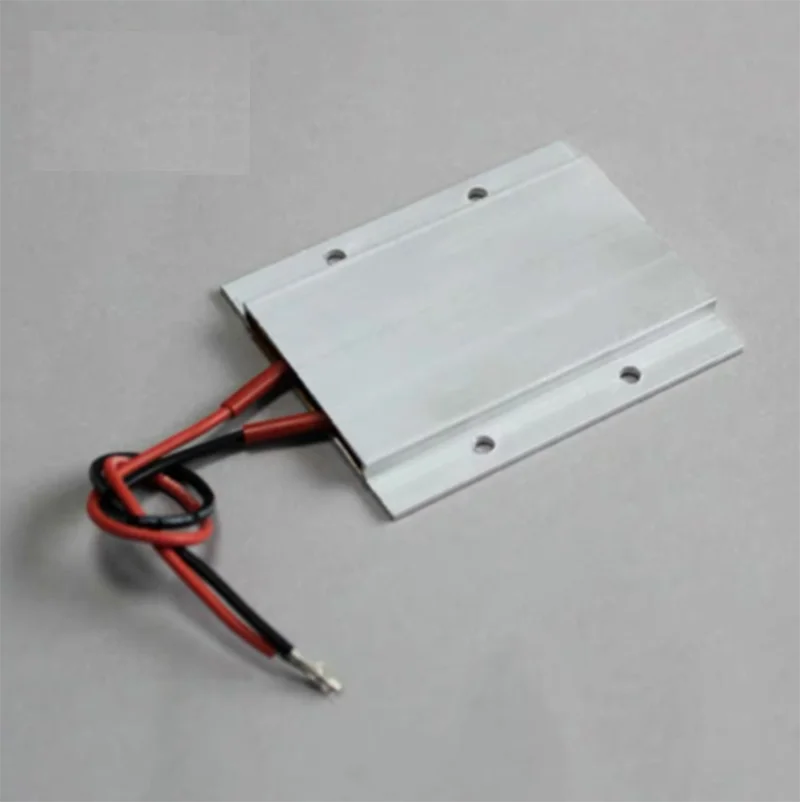 Imagem -05 - Calefator Bonde Cerâmico do ar Líquido Temperatura Constante Placa do Aquecimento do Ptc 12v 24v 110v 220v 60c 70c 80c 100c 250c 77x62x6 mm 1pc c
