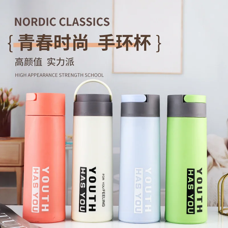 

Двухслойная пластиковая стеклянная чашка, стеклянная чашка для воды, портативная уличная чашка, повседневная чашка, небольшие подарки на полу.