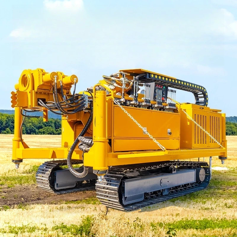 جهاز حفر نفاث نفاث، جهاز حفر مرساة زاحفة، محرك كومة البناء، جهاز حفر مرساة هيدروليكي متعدد الوظائف