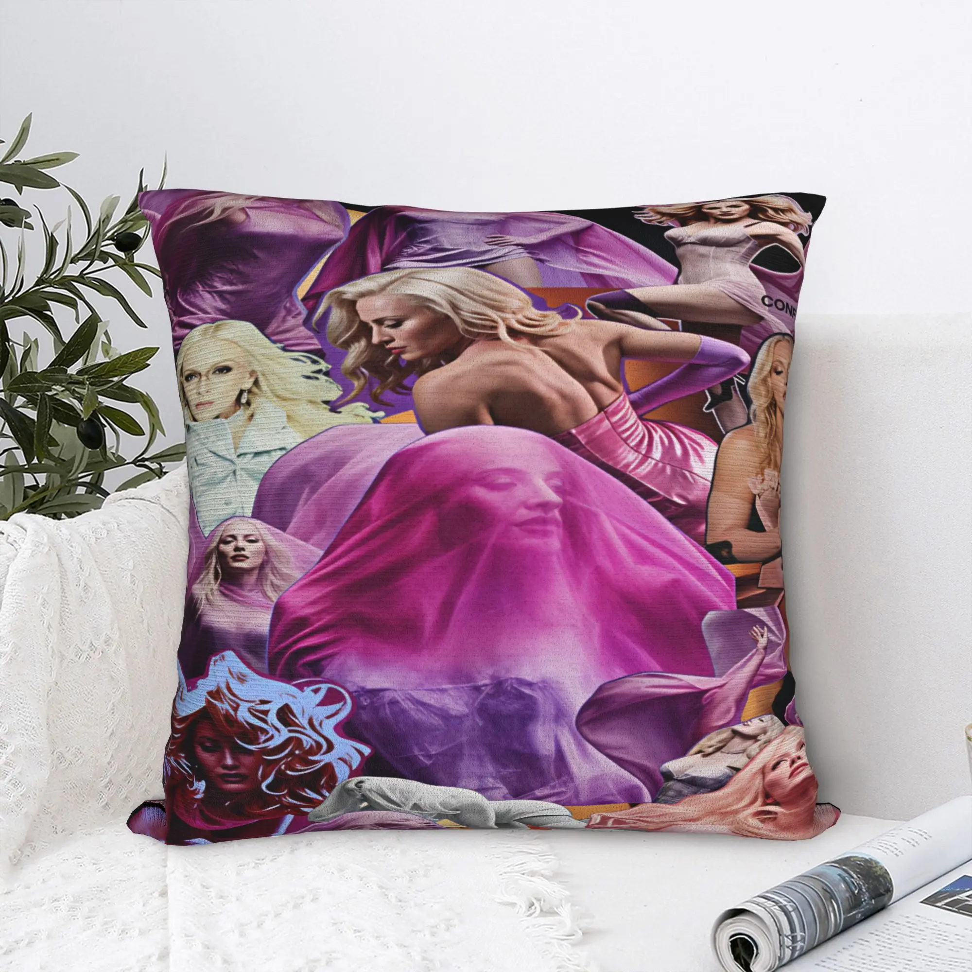 M-Madonnas Confessions II Album Pillow Case  Comfy Pillow Cover For Office Car Home Decor Cute Funny Pillowcases
