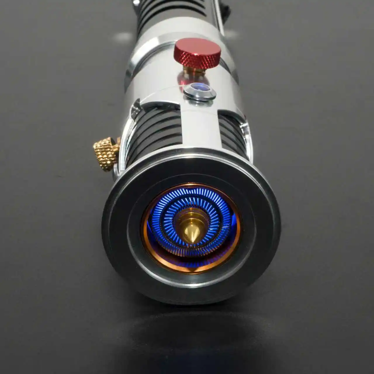 ปลั๊กดาบเลเซอร์ขนาด 1 นิ้ว เหมาะสำหรับดาบเลเซอร์สำหรับการต่อสู้, อุปกรณ์เสริมโลหะสำหรับดาบเลเซอร์, คอสเพลย์