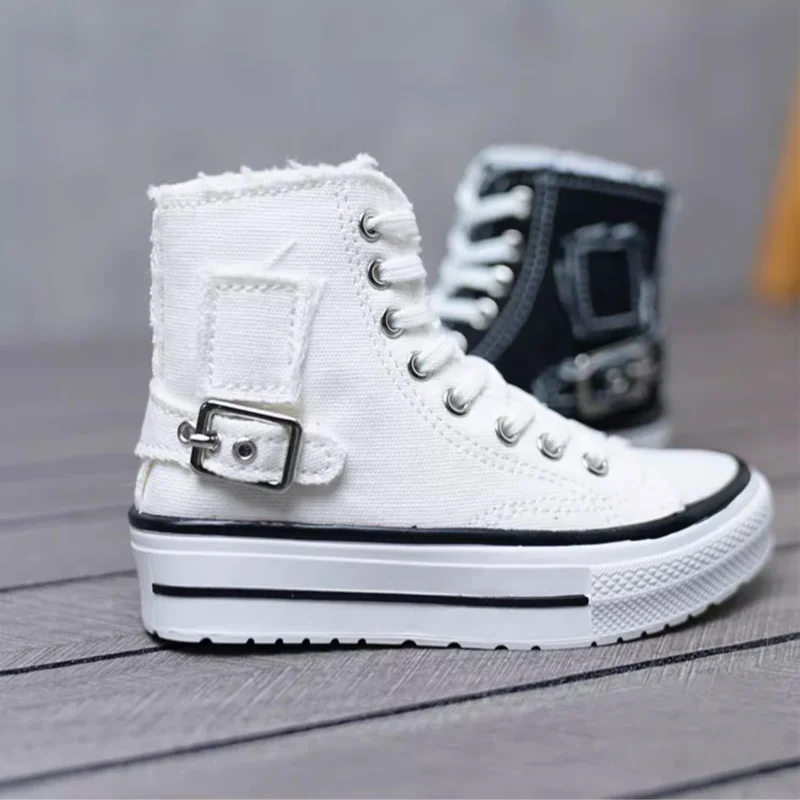 

BJD Doll Shoes For 75 Doll Casual Shoes High Top Canvas Shoes Doll Accessories DIY Gift