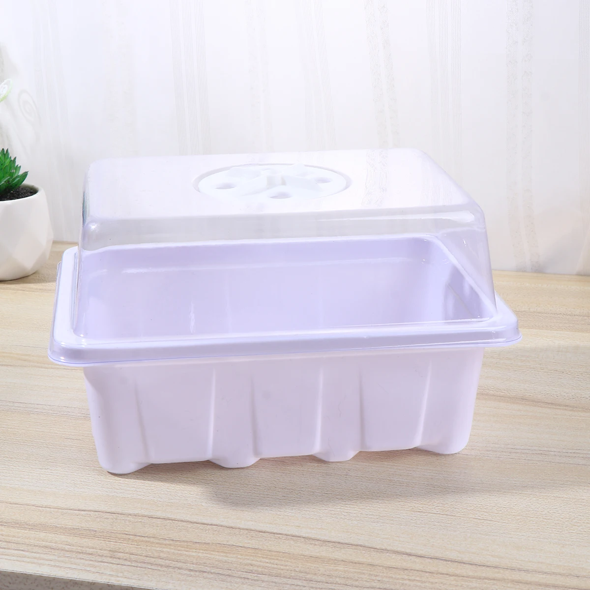 

2 Sets Nursery Pot Starter Pots Veggie Tray Hydroponics Starting Trays Planting Planter