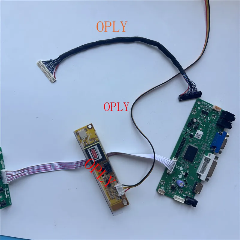 HDMI-compatible VGA DVI  M.NT68676 Controller board kit for LP154W02 LP154W02-B1K6 1680X1050 15.4