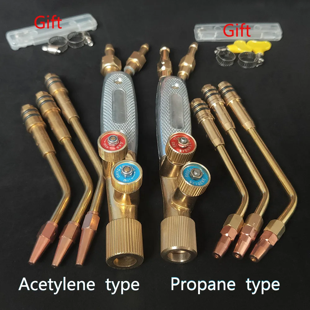 Rotary Gas Welding Torch Oxy Acetylene Propane Welding Gun