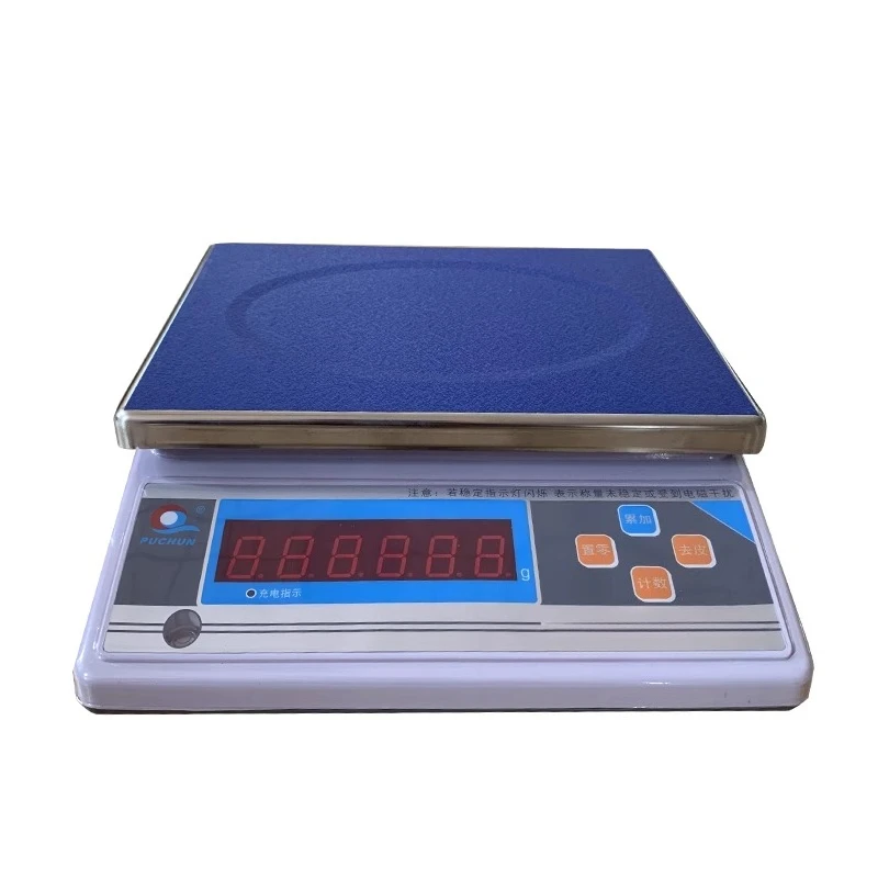 

New genuine Shanghai Puchun brand 3kg6kg15kg30kg weighing scale, electronic balance scale electronic scale