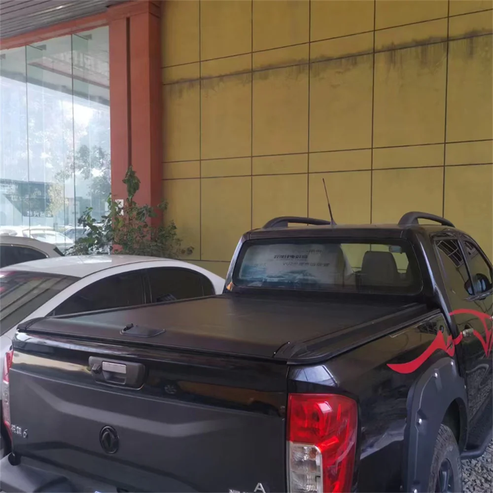 Tonneau cover for Hilux Revo Vigo Tundra Triton L200 navara np300 retractable pickup truck tonneau bed cover roller lid HJ