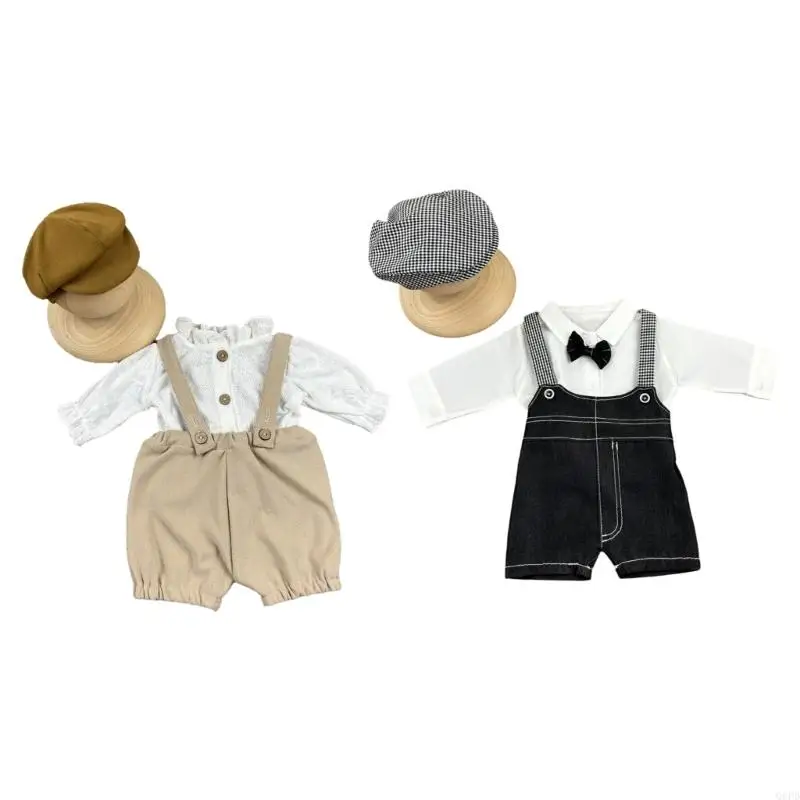 

Toddlers Photography Props Newborn Photography Costume Hat & Shirt Pants Outfit Photo Clothes Baby Supply