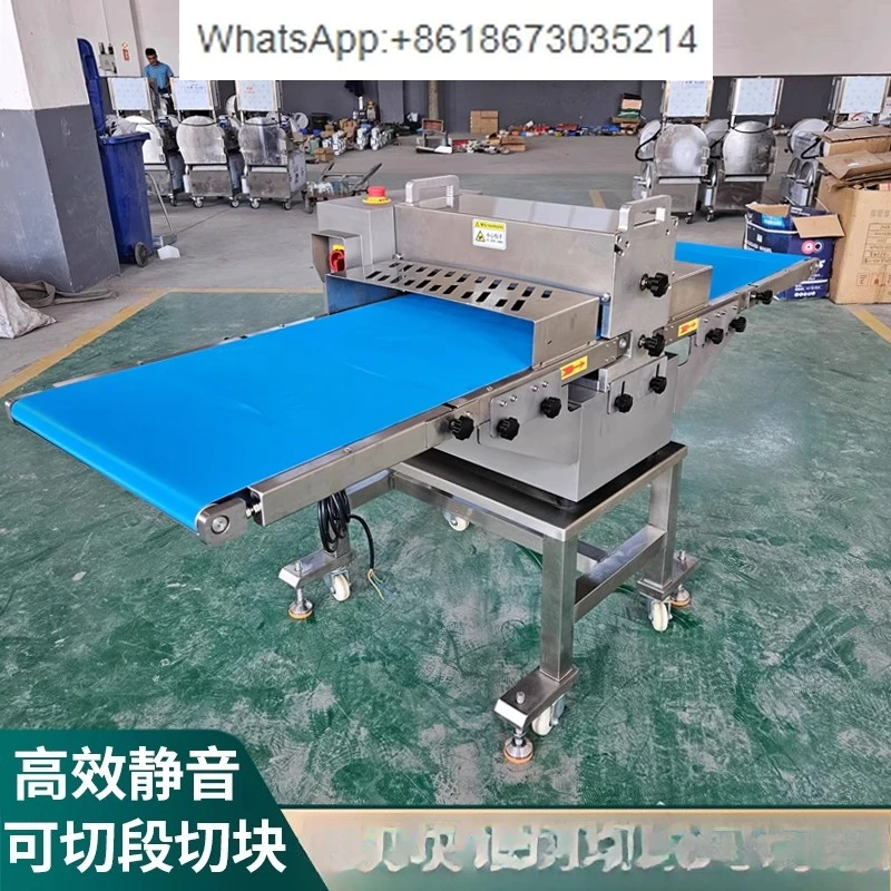 

Машина для нарезки свежего мяса Машина для нарезки рыбного мяса Машина для нарезки курицы Параллельная автоматическая реклама