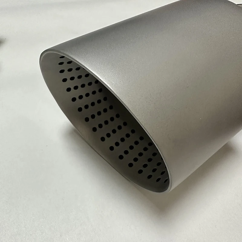 1pcs Car Accessories Exhaust Nozzle Matte 304 Stainless Steel Car Muffler System AK Car Muffler Trim view 5