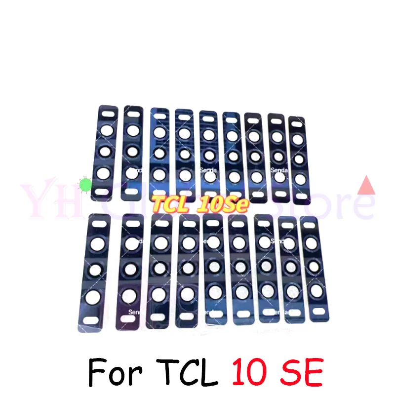 For TCL 40R 405 30E 20L 20S 20E 20R 20 XE 40 10 SE  Back Rear Camera Lens Glass Cover With Adhesive Sticker Repair Parts