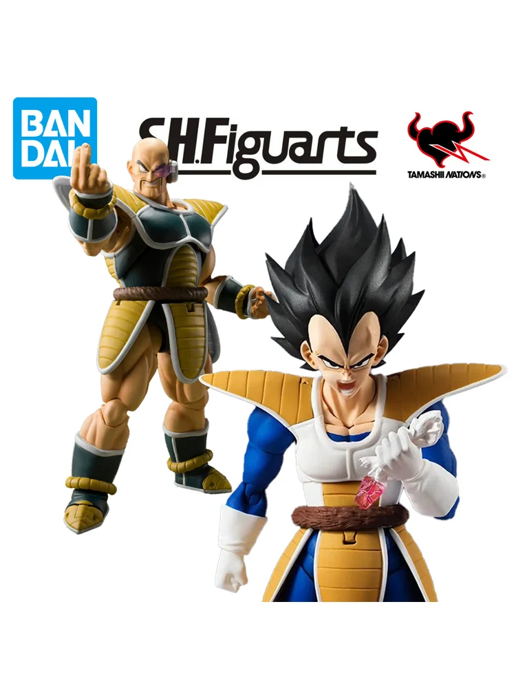 In Voorraad BANDAI Originele S.H.Figuarts DRAGON BALL VBGETA NAPPA SDCC SHF Action Figure Model Speelgoed Cadeau voor Kid Foam Box Verpakking - afbeelding 2