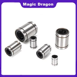 4/10 adet LM3UU LM4UU LM5UU LM6UU LM8UU LM10UU LM5L LM6LUU LM8LUU uzun tip 3-16MM lineer rulman CNC parçaları CNC 3D yazıcı için