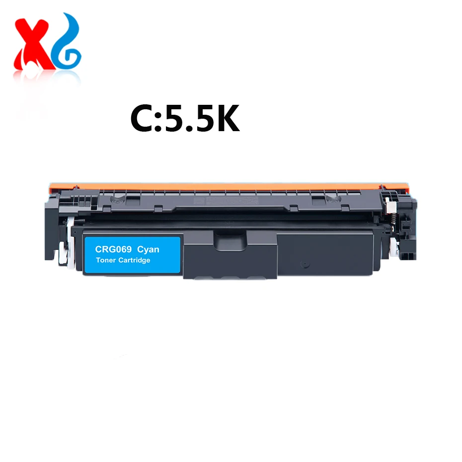 Imagem -04 - Cartucho de Toner com Microplaqueta para Canon Crg069h Crg069 069 069h Lbp673cdw Lbp673cdn Lbp674cx Mf756cx Mf750c Mf752cdw 76 k 55 k