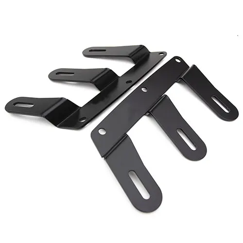 

JP16 ODM Black Steel Front Bumper Fog LED Brackets for Bronco 2021+